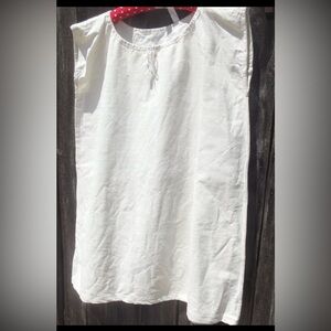 Antique, French linen dress